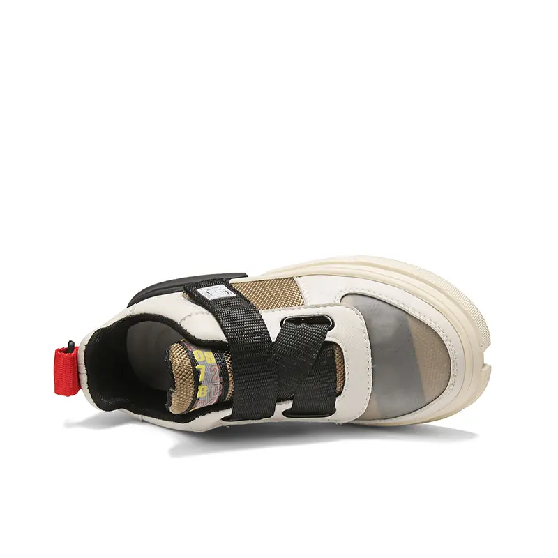 OEM ODM Genuine Leather Upper Children Walking Shoes-product