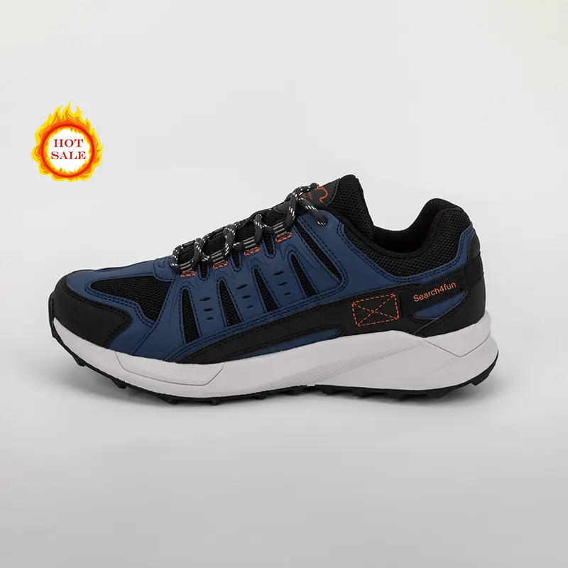 Custom Design Mountaineering Waterproof Low Top Men Hiking Shoes