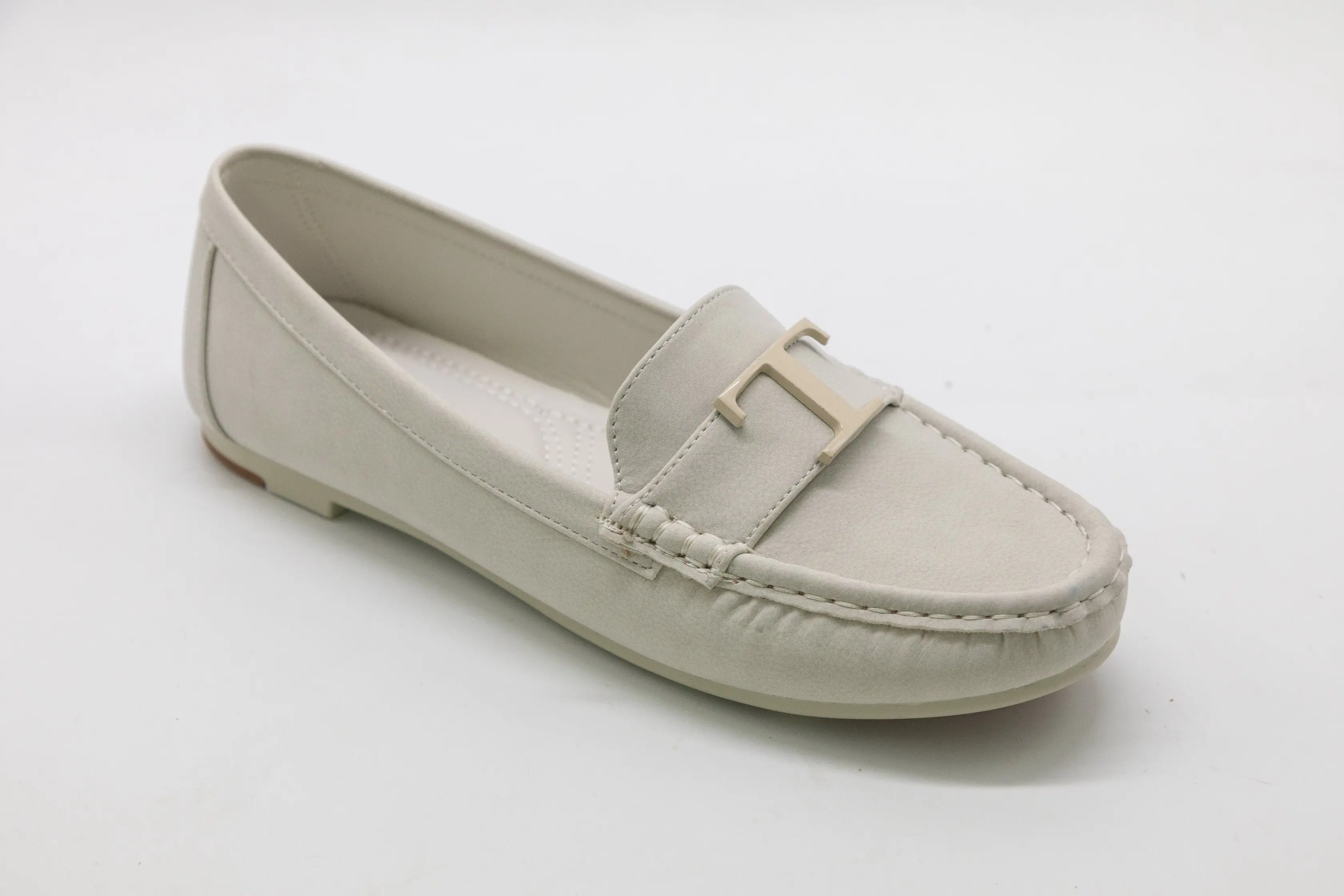 OEM ODM Custom TPR Flat Sole Women Loafers – Tailored Comfort & Everyday Elegance