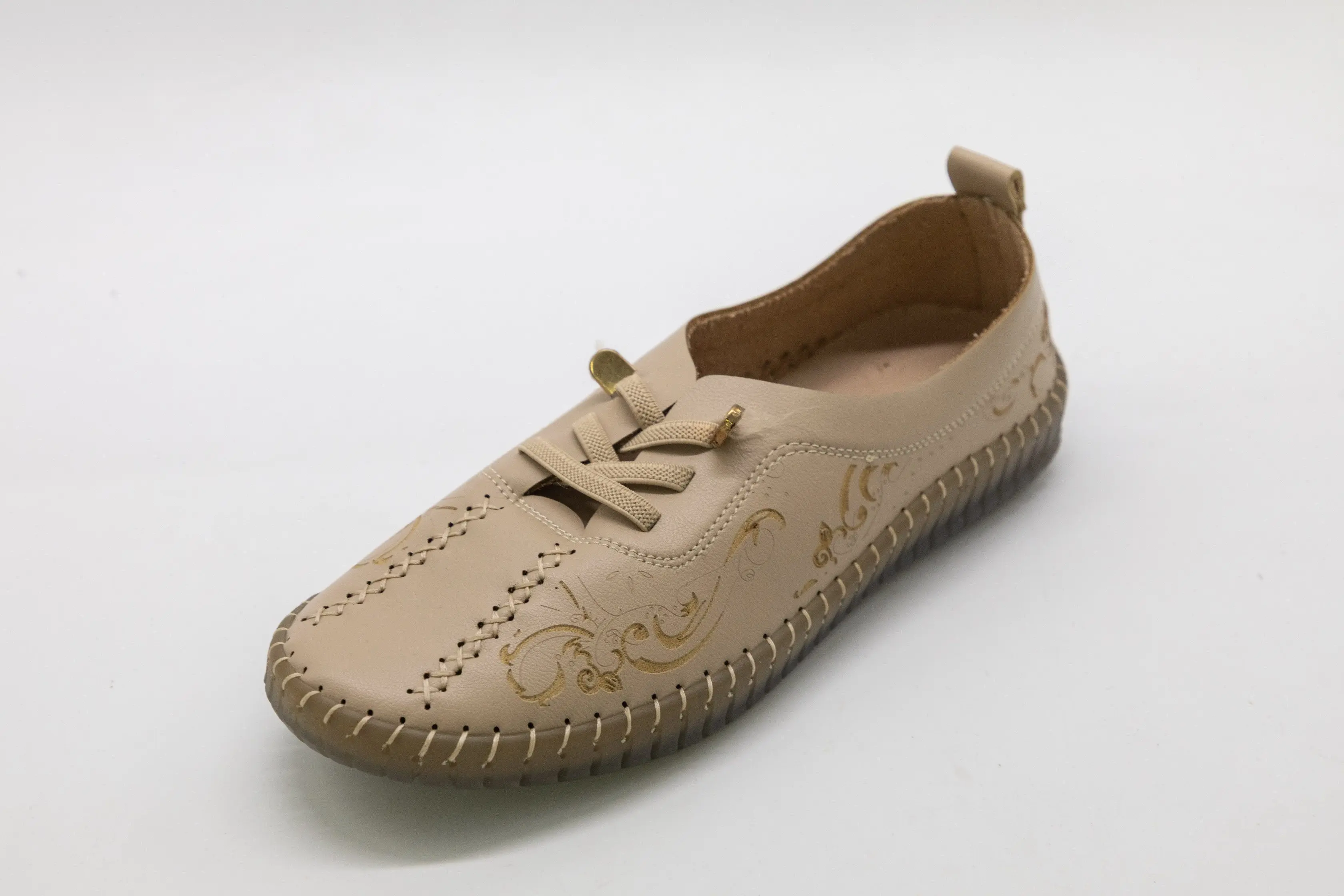 Custom Slip-On Laser Upper Women Office Loafers OEM | ODM | Tailored for Comfort and Style