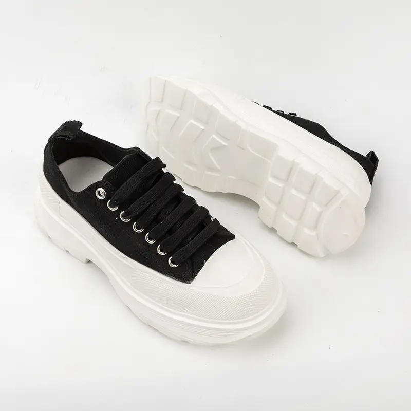 High Fashion Custom Ladies Canvas Shoes-product