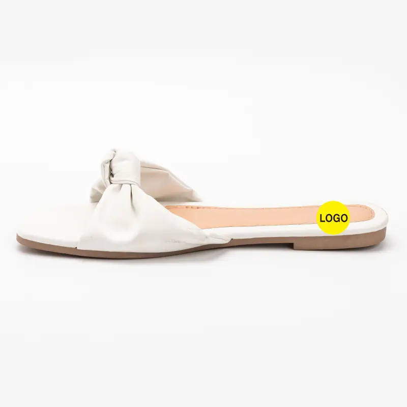 Elegant Bow Ladies Flats